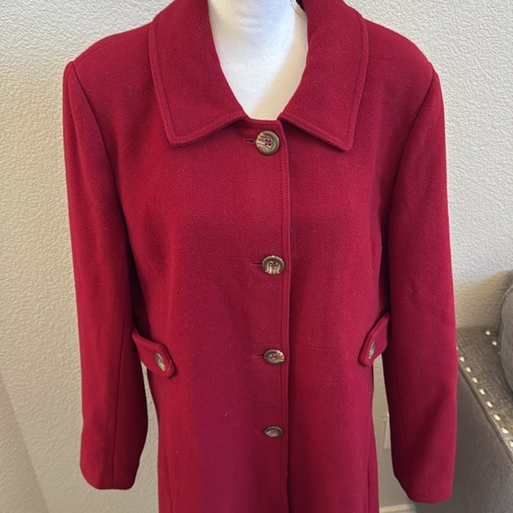 BGSD Women Heather Wool Blend Walking Coat - Picture 7 of 13